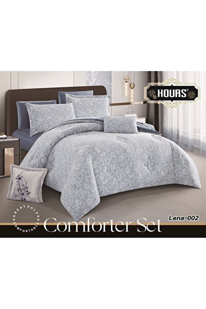 HOURS Nafrouns 4-piece winter bedspread, embossed with a velvet side and a soft fur side
