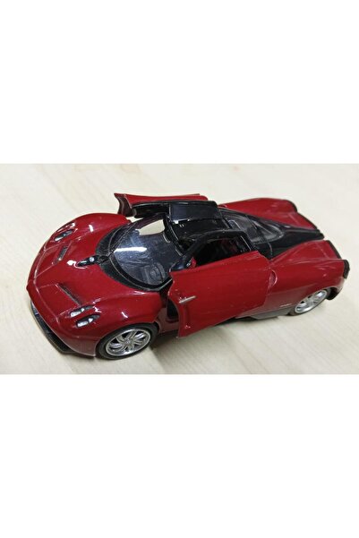 WELLY Toy Metal Model Car 1/36 Pull Back Red Pagani Huayra