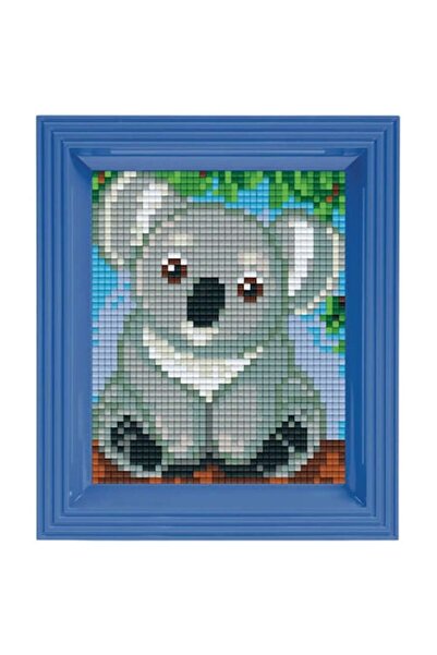 Pixelhobby Set Premium – Koala, 40 x 50 pixeli, Multicolor | Kit mozaic pentr...