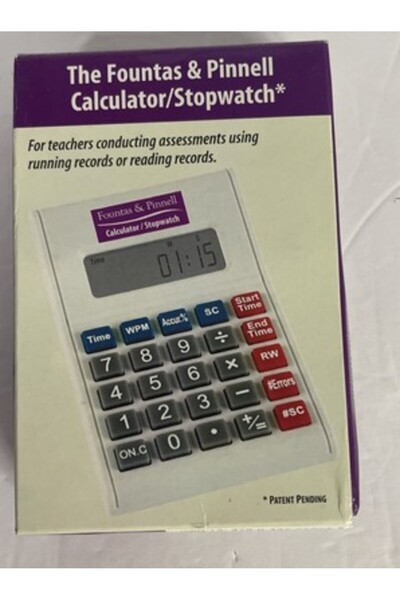 Heinemann ساعة توقيت حاسبة فونتاس وبينيل - جديدة تمامًا