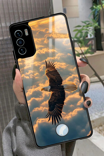 Reeder S19 Max Pro S Uyumlu Kartal Tasarımlı Glossy Premium Kılıf