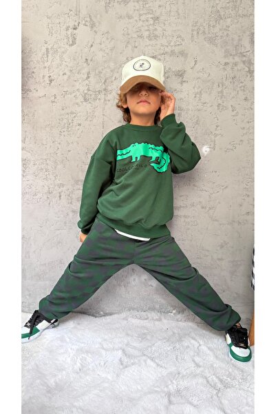 Alvadonna Timsahli Boy's Top and Bottom Set