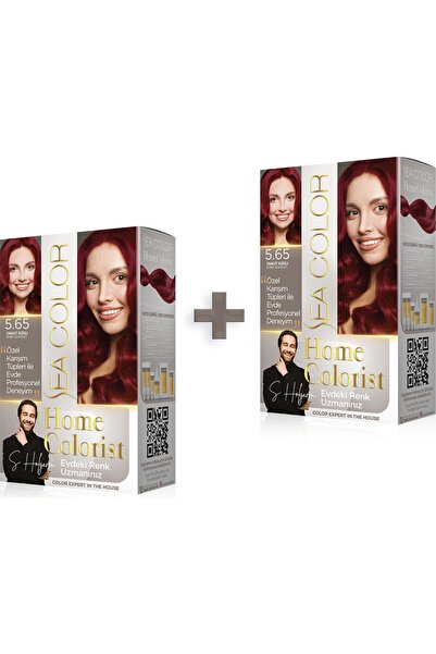 Sea Color 2'li Home Colorist Set Boya 5.65 Yakut Kızılı