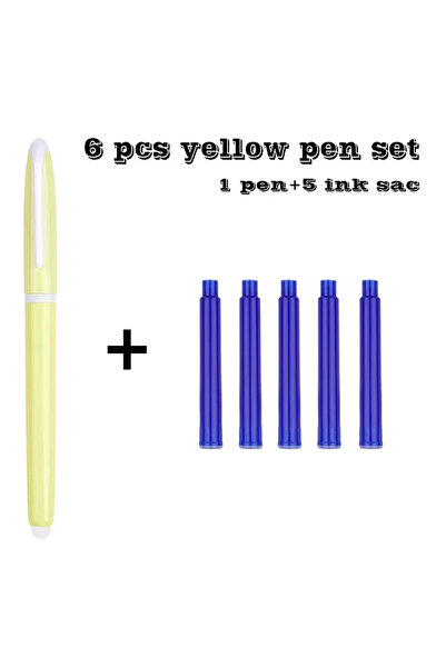 yiren Set stilou cu radiera + 5 rezerve termice