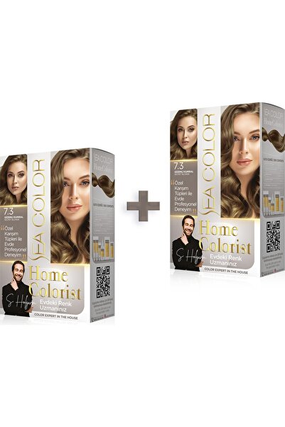 Sea Color 2'li Home Colorist Set Boya 7.3 Gizemli Kumral