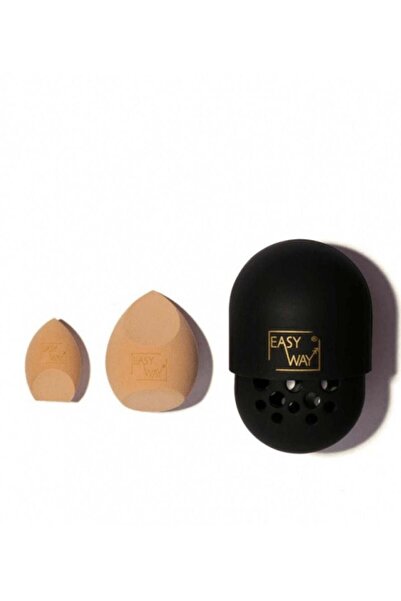 Iizzy Easy Way Soft Skin Set + Foundation Blending Sponge with Sponge Bag