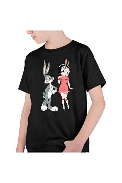 OEM Tricou Copii Baieti Betty Boop Bugs Bunny Iepuras Playboy