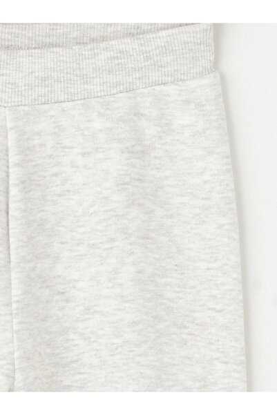 LC Waikiki Lcw Kids Gray Elastic Waist Basic Girls Jogger Sweatpants