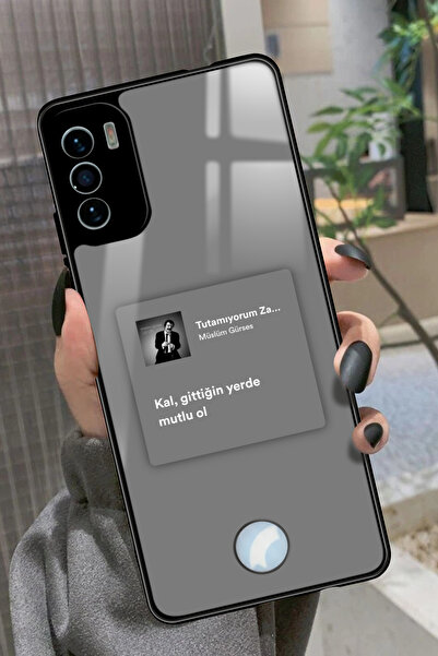 Reeder S19 Max Pro S Uyumlu Müslüm Gürses Şarkı Sözü Tasarımlı Glossy Premium...