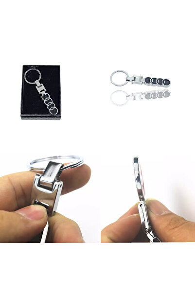 Magrot Audi premium keychain, stainless metal, boxed (Magrot 20386)