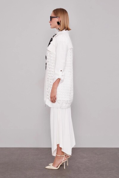 Levidor FİLE DETAYLI İÇLİ CEKET