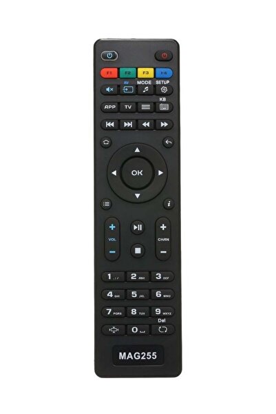 Generic Replacement Remote Control For TV Box And Set Top Box Black