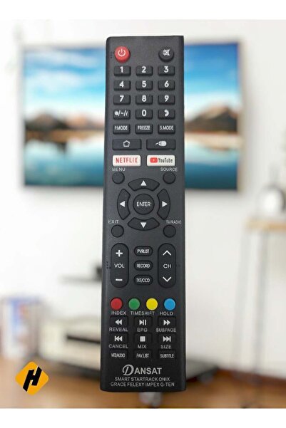 Generic Remote Control For Dansat Smart Startrack Onix Grace Felexy Impex G-Ten LCD LED