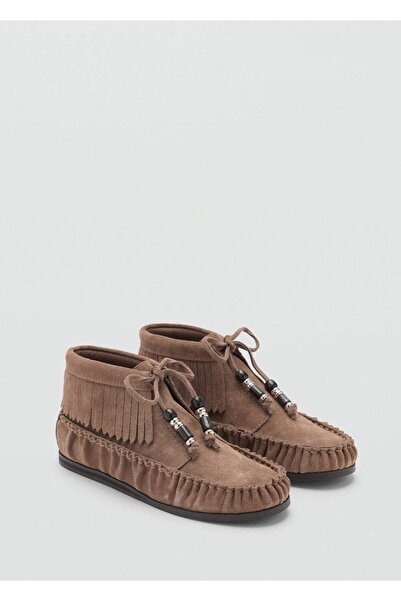 Mango Teen Püsküllü deri makosen kosen