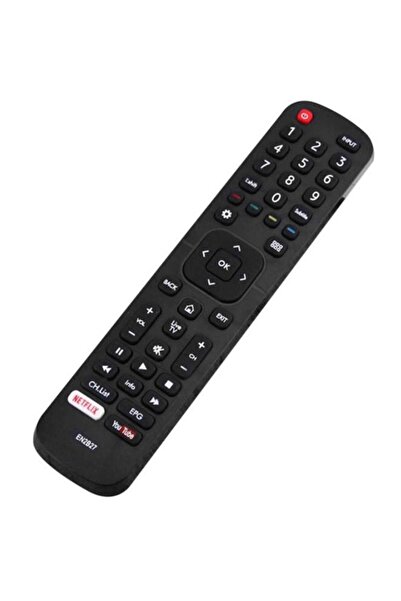 Generic Remote Control Replacement For Hisense TVs Black