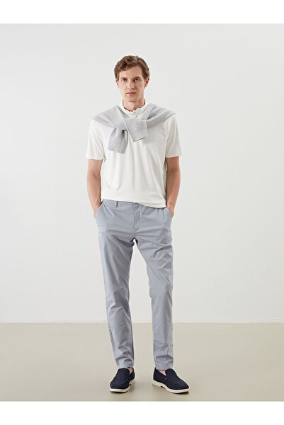 LC Waikiki بنطلون تشينو كلاسيكي ضيق للرجال من LCWAIKIKI