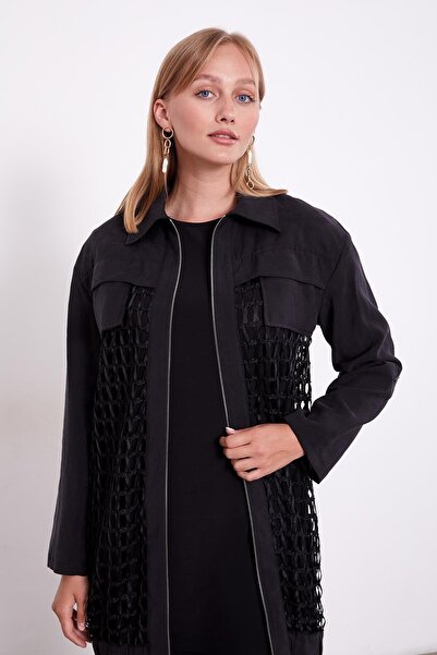 Levidor FİLE DETAYLI İÇLİ CEKET