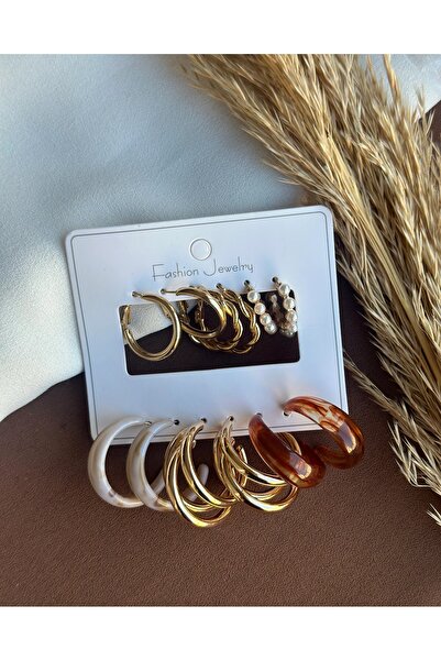 LİLİA أقراط متعددة طراز ZRA