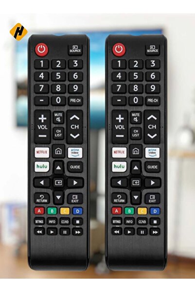 Generic جهاز تحكم عن بعد عالمي لأجهزة تلفزيون سامسونج (BN59-01315A) - عبوة من قطعتين