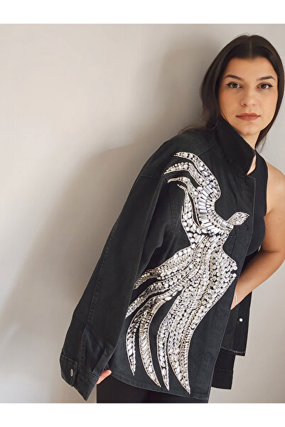 RENGARENG Tasarım Denim Ceket