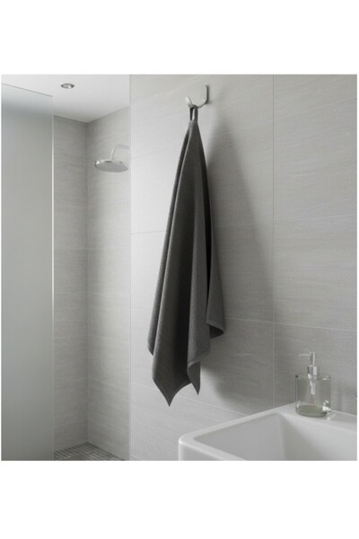 SyaMAG 100% Cotton Towel, Dark Gray, 50x100 cm, Universal Use