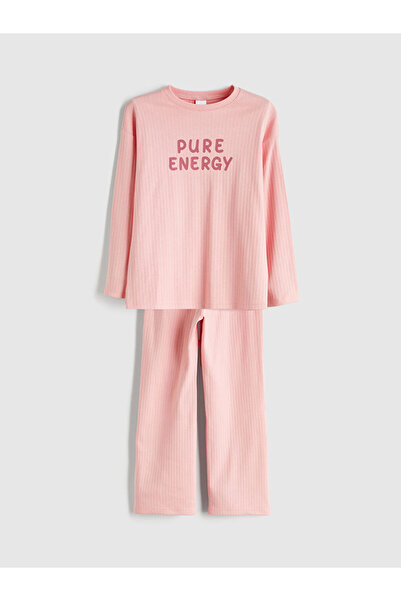 LC Waikiki Λαμπερές επιλογές από το Shining Store | Σετ πιτζάμες για κορίτσια με λαιμόκοψη