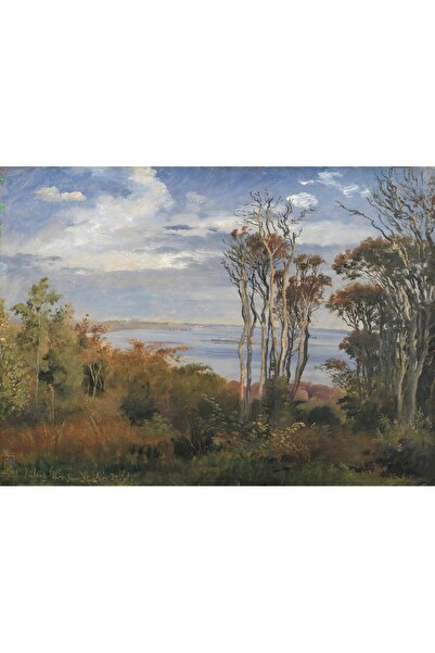 SAB Design Vintage Seasons Mevsimler Sonbahar autumn Temalı 50x70cm Ahşap Pos...