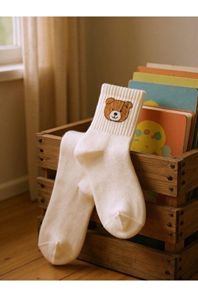 Zekids Βαμβακερές κάλτσες αρκουδάκι (μέγεθος 36-40)