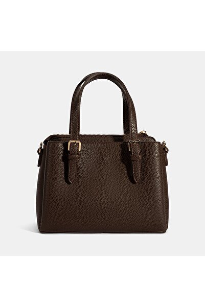 Desa Women's Brown Shoulder Strap Handbag