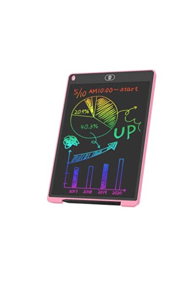 OEM LCD Writing and Drawing Tablet with Color Writing and Erase Function, 29 cm, 3+ years, Pink