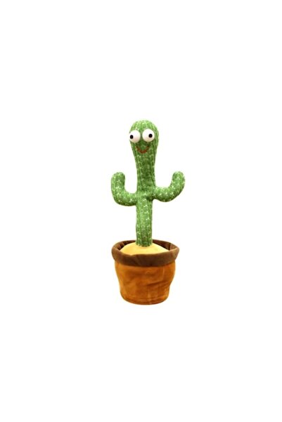 OEM Interactive Talking & Dancing Cactus Toy, 32 cm, Green