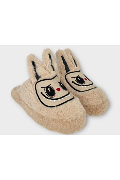 leon Papuci de casă cu figurină Labubu