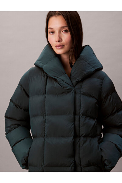Calvin Klein Shine Wrap Puffer Jacket