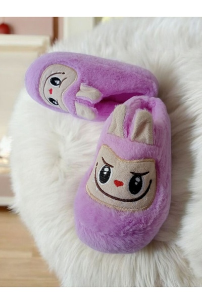 leon Παντόφλες σπιτιού με φιγούρα Labubu