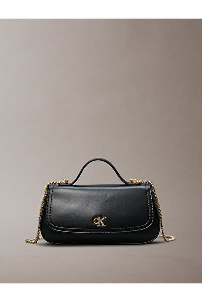 Calvin Klein Monogram Logo Hardware Tote Bag