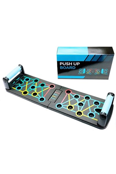 OEM Placă de flotări, pliabilă, ABS, pentru piept/spate/umeri/tricepsi, neagr...