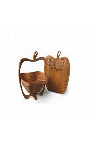 Non Brand Bamboo fruit basket