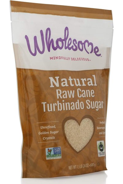 Wholesome Natural Raw Cane Turbinado Sugar - 680 gm