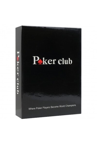 OEM Cărți de joc profesionale Poker Club, 100% plastic, roșii