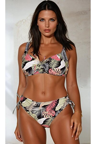 embody Costum de baie de damă, 2 piese, sutien clasic și slip, vară multicolo...