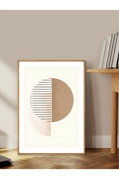 Tuba Decor Tablo dintr-o singură bucată cu rame din lemn pentru sufragerie, s...