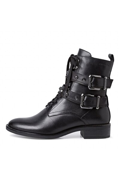 Tamaris Black leather ankle boots