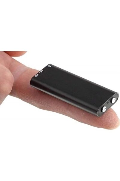 AteşTech 32GB USB Dijital Ses Kaydedici - USB Şarjlı - Kulaklık Dahil MP3 ÇALAR