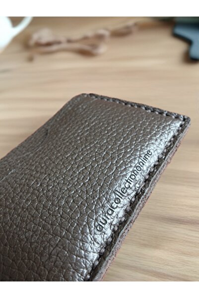 Aura Collection Online Western Genuine Leather Men's Card Holder with 5 Compartments