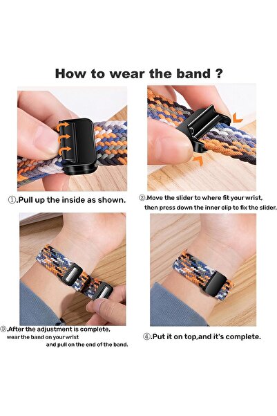 Generic Nylon Braided Magnetic Sport Loop Band for Apple Watch (38mm–49mm)