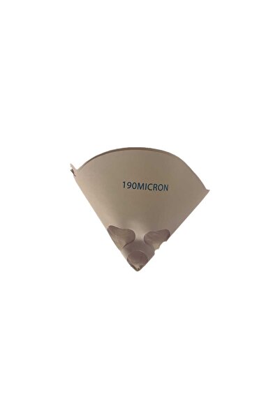 BASIC Set 25 bucati Filtru conic din hartie 190 microni