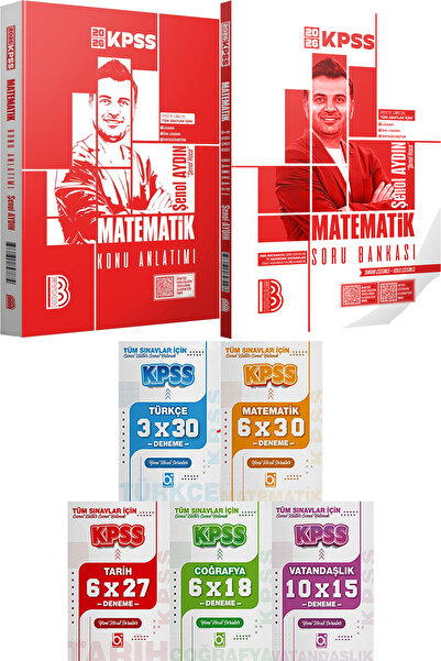 Benim Hocam Yayınları 2026 KPSS Matematik Konu Anlatımı ve Çözümlü Soru Banka...
