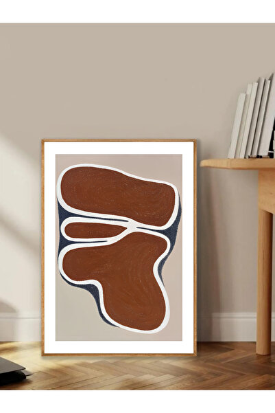 Tuba Decor Tablo dintr-o singură bucată cu rame din lemn pentru sufragerie, s...