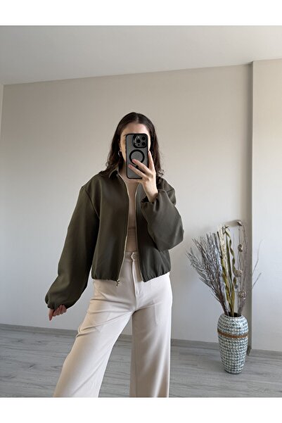 Aspendia سترة بومبر نسائية