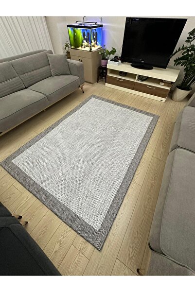 STILHOME Lastikli Mikro Polar Halı Örtüsü - Yıkanabilir - Kalın Kumaş - 4m²=160x230 cm, 6m²=200x300 cm